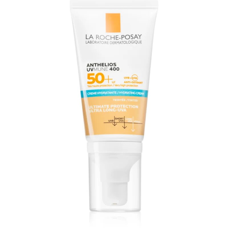 La Roche-Posay Anthelios UVMUNE 400 zaščitna tonirana krema za obraz SPF 50+ 50 ml