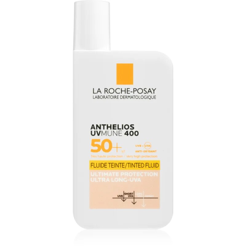 La Roche-Posay Anthelios UVMUNE 400 zaščitni tonirani fluid za obraz SPF 50+ 50 ml