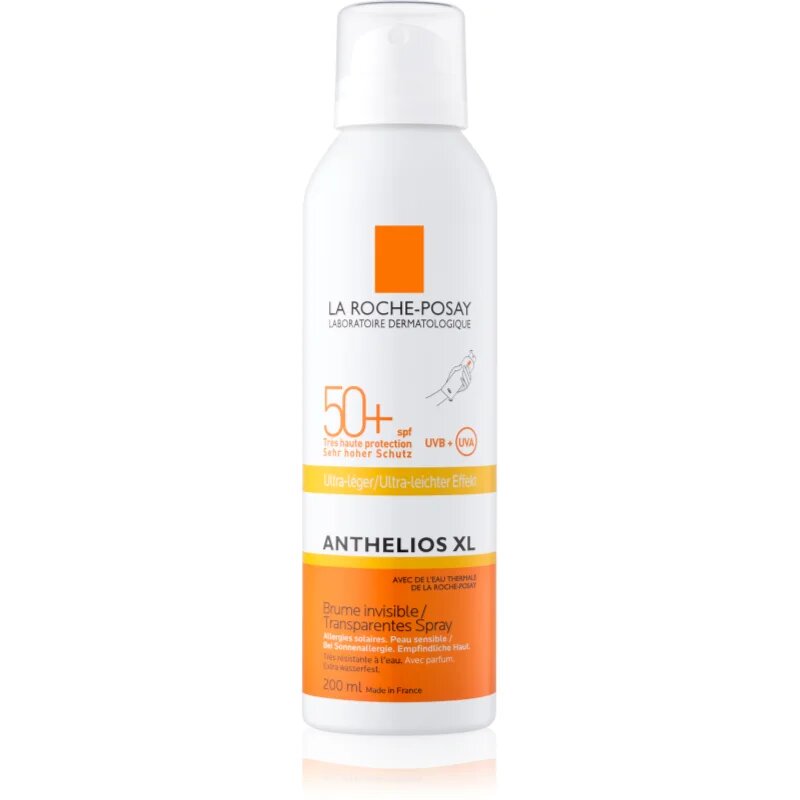 La Roche-Posay Anthelios XL transparentno zaščitno pršilo SPF 50+ 200 ml