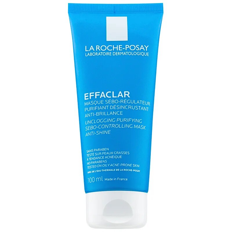 La Roche-Posay Effaclar čistilna maska za zmanjšanje proizvodnje sebuma in por 100 ml