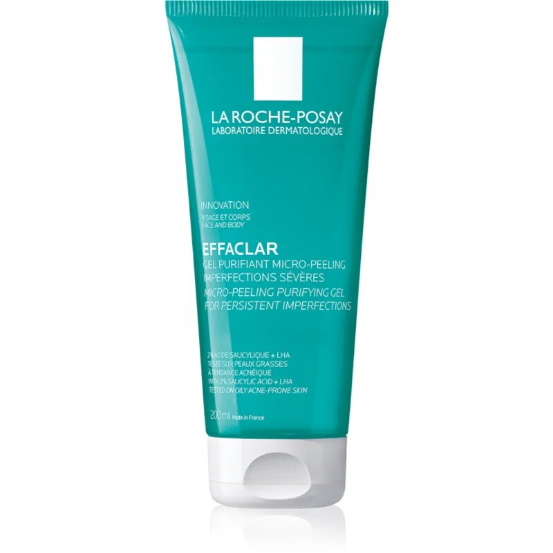 La Roche-Posay Effaclar čistilni piling gel za mastno in problematično kožo 200 ml