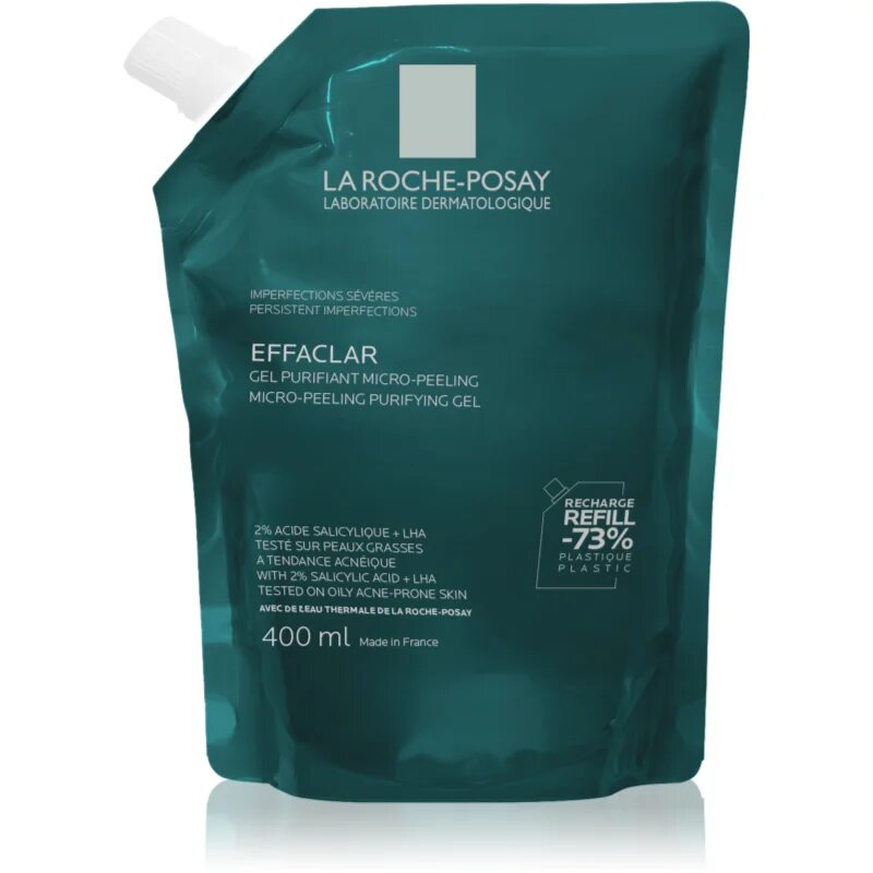 La Roche-Posay Effaclar čistilni piling gel za mastno in problematično kožo 400 ml