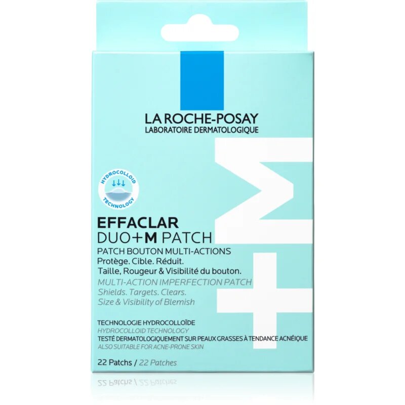La Roche-Posay Effaclar DUO+M Patch obliži za problematično kožo proti aknam 22 kos