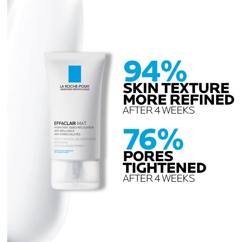 La Roche-Posay Effaclar Mat vlažilna nega z mat učinkom za mastno in problematično kožo 40 ml