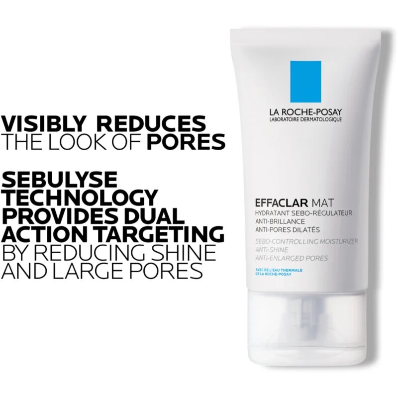 La Roche-Posay Effaclar Mat vlažilna nega z mat učinkom za mastno in problematično kožo 40 ml