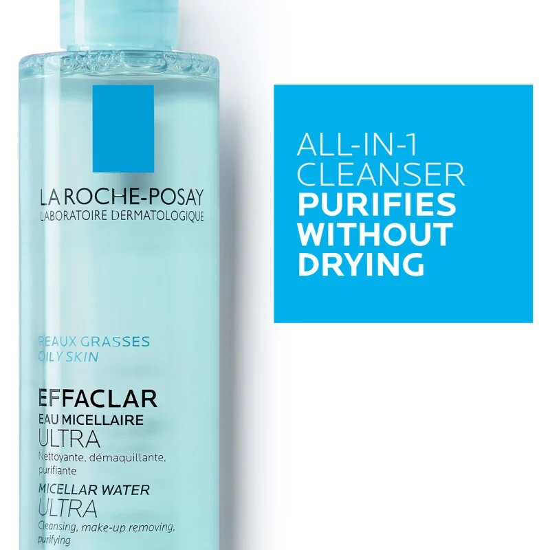 La Roche-Posay Effaclar Ultra čistilna micelarna voda za problematično kožo akne 400 ml