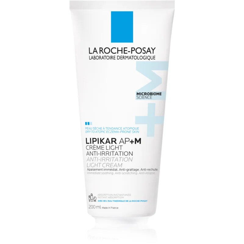 La Roche-Posay Lipikar AP+M Light Cream krema ki koži vrača lipide za suho do atopijsko kožo 200 ml