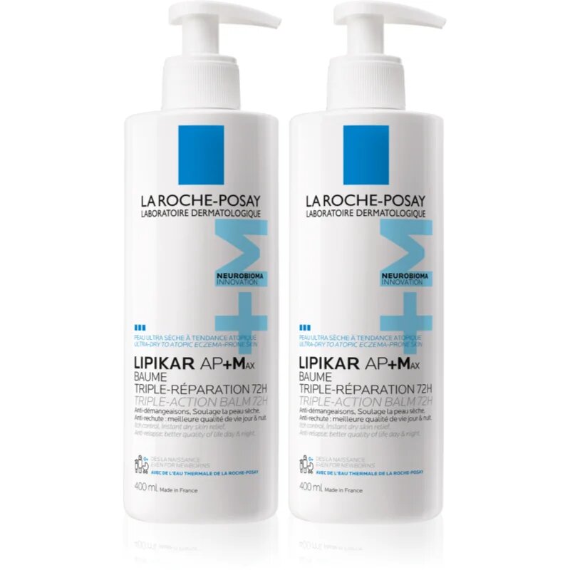 La Roche-Posay Lipikar AP+Max set za pomirjanje lasišča