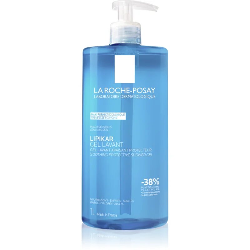 La Roche-Posay Lipikar Gel Lavant pomirjajoči in zaščitni gel za prhanje 1000 ml