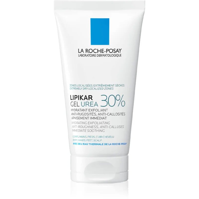 La Roche-Posay Lipikar Gel Urea 30% globinsko vlažilni gel za trdo kožo 50 ml