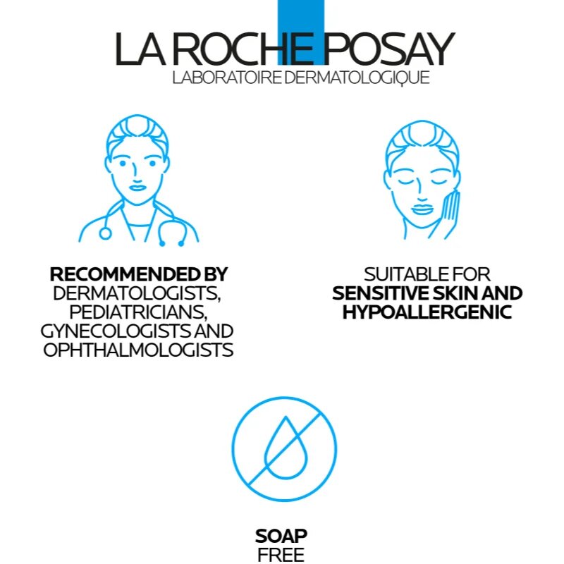 La Roche-Posay Lipikar Surgras krema za prhanje nadomestno polnilo 400 ml