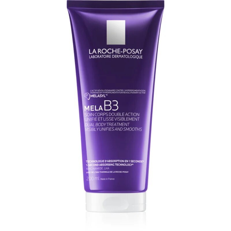 La Roche-Posay Mela B3 Dual Body Treatment gladilni losjon za telo proti pigmentnim madežem 200 ml