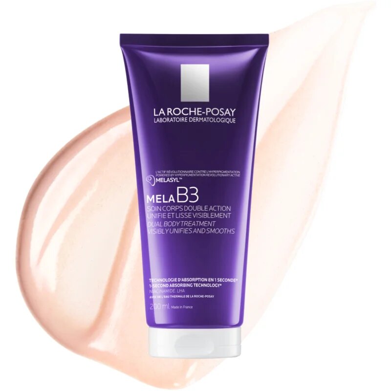 La Roche-Posay Mela B3 Dual Body Treatment gladilni losjon za telo proti pigmentnim madežem 200 ml