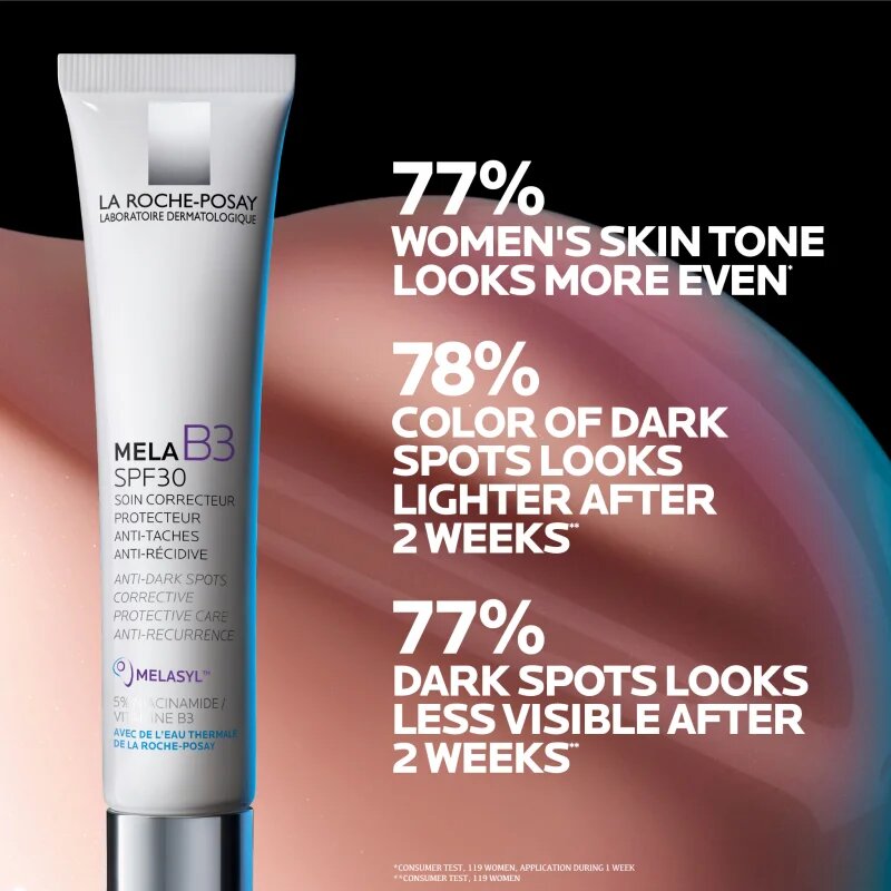 La Roche-Posay Mela B3 krema za obraz proti pigmentnim madežem SPF 30 40 ml
