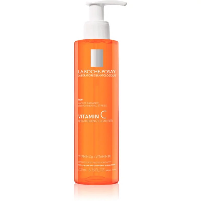 La Roche-Posay Pure Vitamin C čistilni penasti gel za osvetlitev kože 200 ml