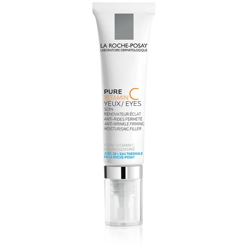 La Roche-Posay Pure Vitamin C krema proti gubam za predel okoli oči z vitaminom C 15 ml