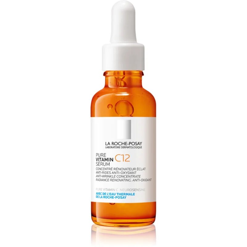 La Roche-Posay Pure Vitamin C12 posvetlitveni serum z vitaminom C proti gubam 30 ml