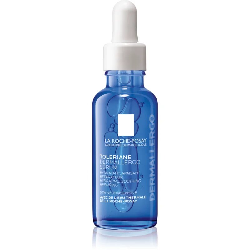La Roche-Posay Toleriane Dermallergo Serum pomirjajoči serum za občutljivo in alergično kožo 30 ml