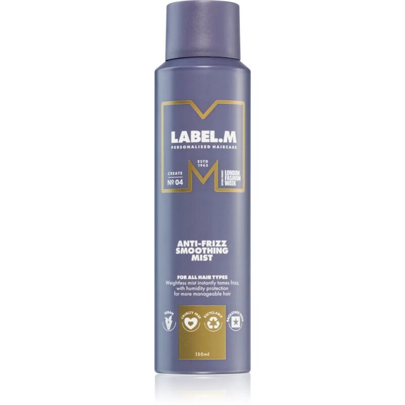 label.m Anti-Frizz meglica za neobvladljive lase 150 ml