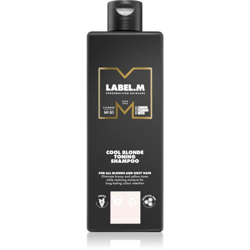 label.m Cool Blonde šampon za blond lase 300 ml