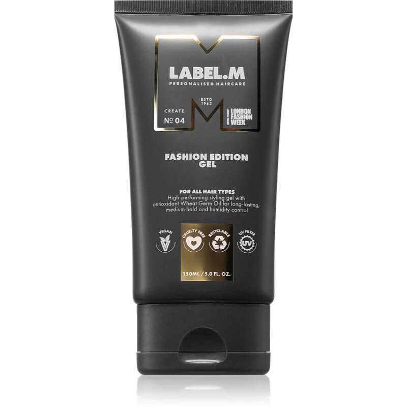 label.m Fashion Edition gel za lase za vse tipe las 150 ml