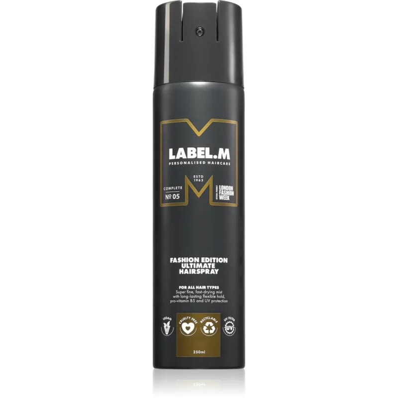 label.m Fashion Edition lak za lase za vse tipe las 250 ml