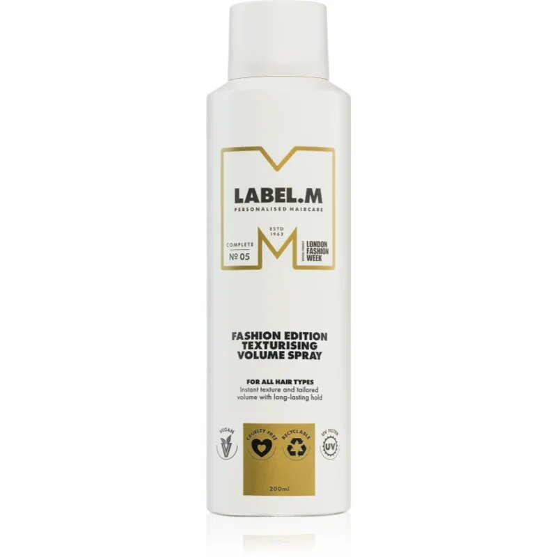 label.m Fashion Edition pršilo za volumen za blond lase 200 ml