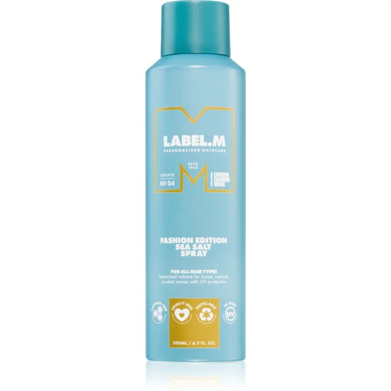 label.m Fashion Edition slano pršilo za valovite lase 200 ml