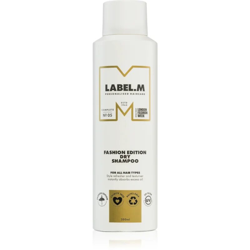 label.m Fashion Edition suhi šampon za blond lase 200 ml