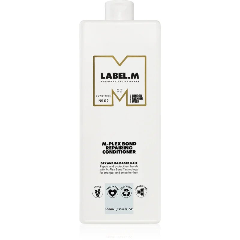 label.m M-Plex Bond Repairing Conditioner obnovitveni balzam za lepe lase in kožo 1000 ml