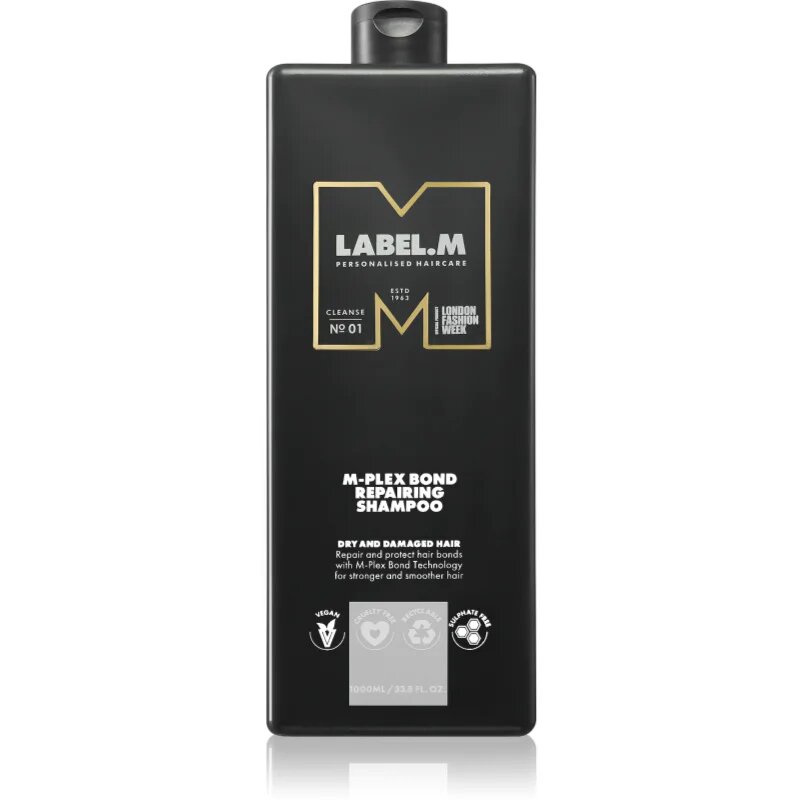 label.m M-Plex Bond Repairing Shampoo hranilni šampon 1000 ml