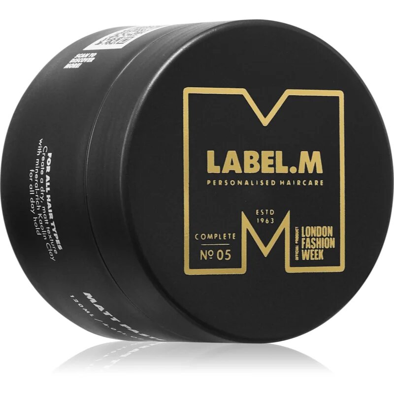 label.m Matt Paste stiling pasta za dolgoobstojen učinek 120 ml