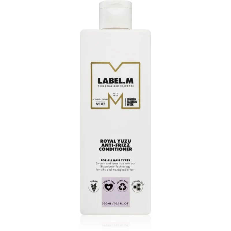 label.m Royal Yuzu balzam za neobvladljive lase 300 ml
