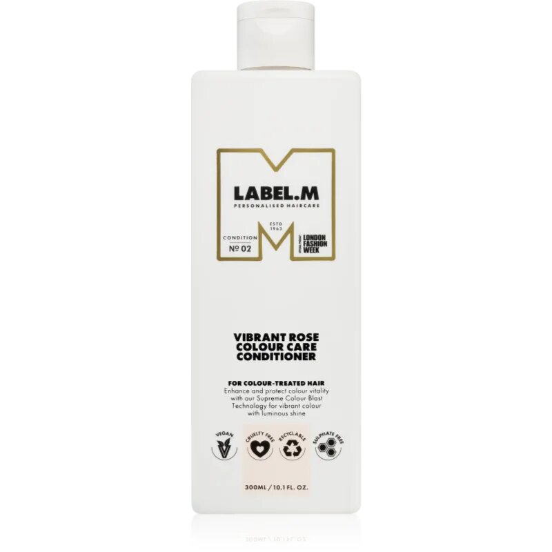 label.m Vibrant Rose balzam za zaščito barve 300 ml