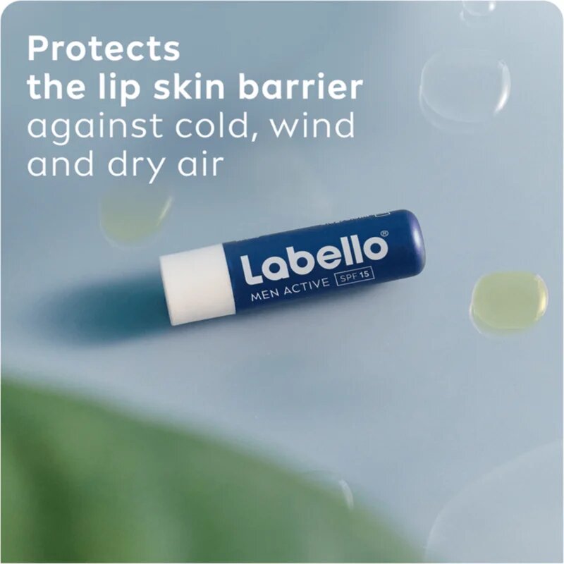 Labello Active Care balzam za ustnice za moške 4.8 g