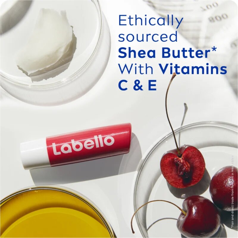 Labello Cherry Shine balzam za ustnice 4.8 g