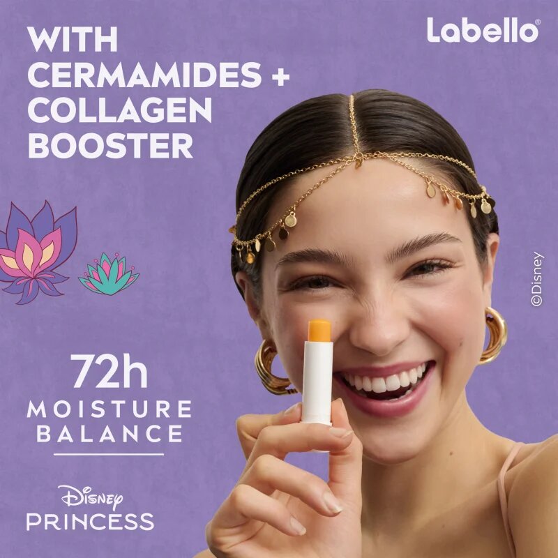 Labello Disney Princess Mango Shine vlažilni balzam za ustnice 4.8 g