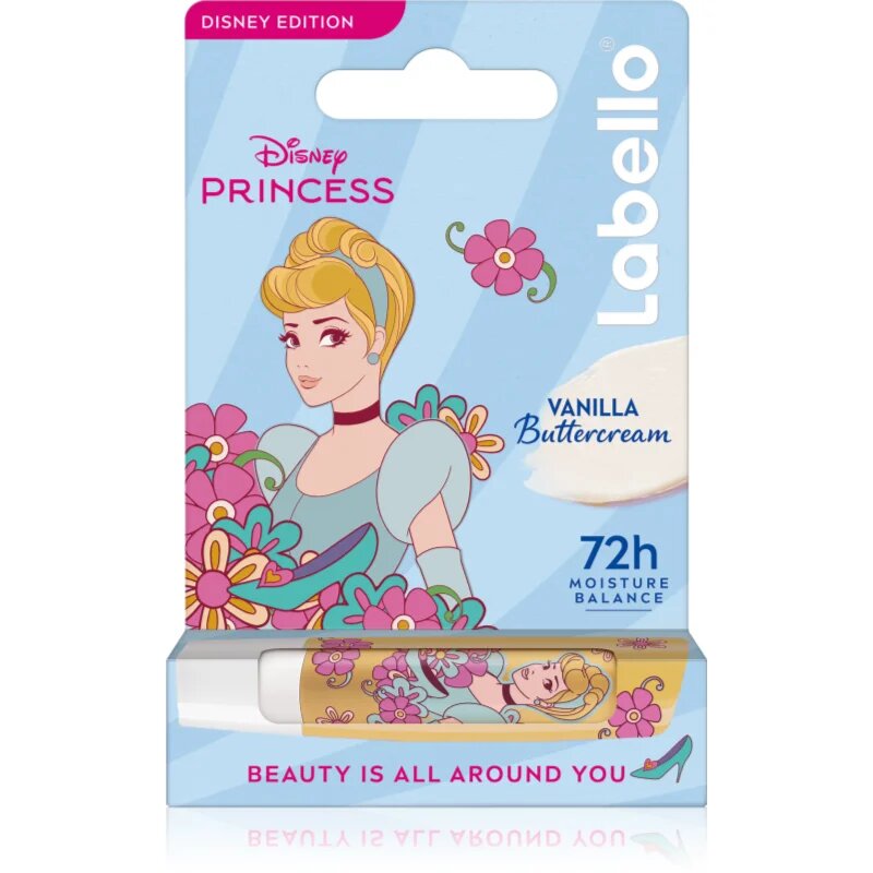 Labello Disney Princess Vanilla Buttercream vlažilni balzam za ustnice 4.8 g