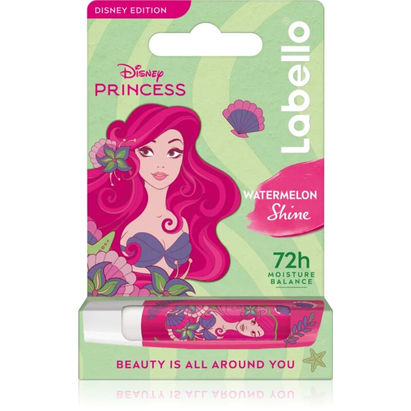 Labello Disney Princess Watermelon Shine vlažilni balzam za ustnice 4.8 g