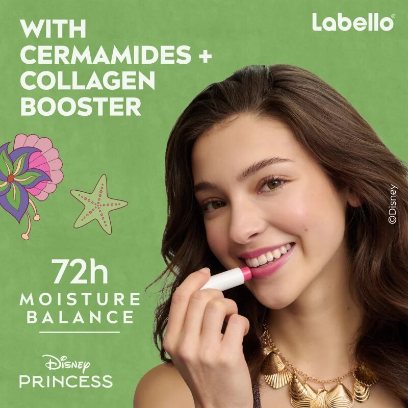 Labello Disney Princess Watermelon Shine vlažilni balzam za ustnice 4.8 g