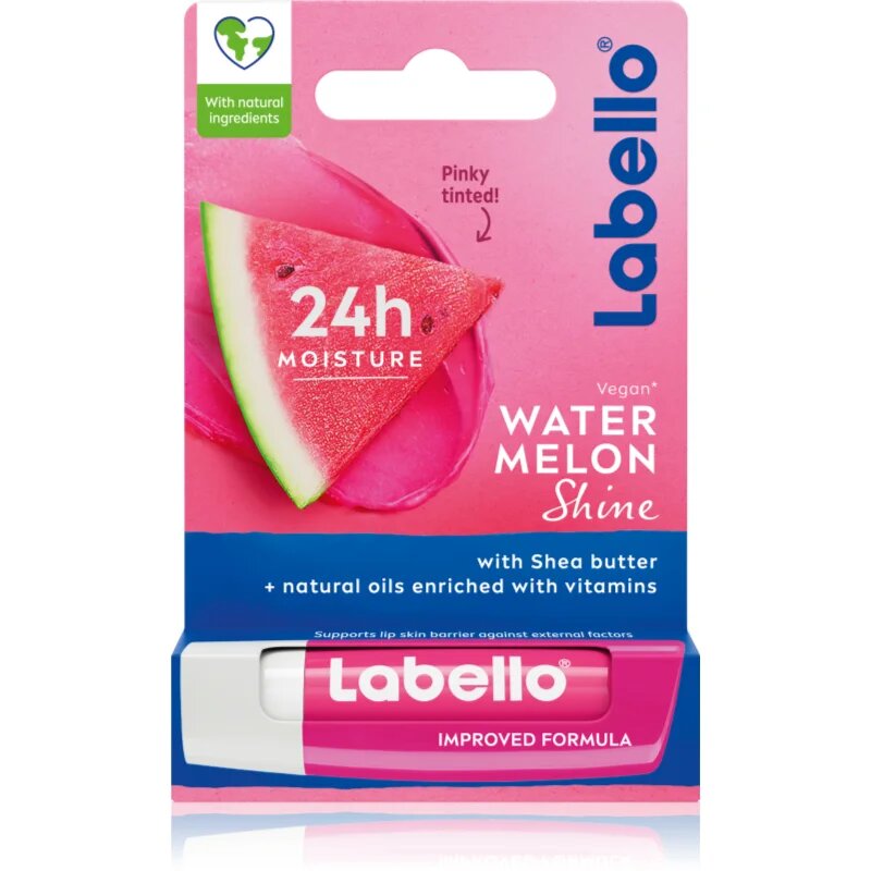 Labello Fruity Shine balzam za ustnice Watermelon 4.8 g