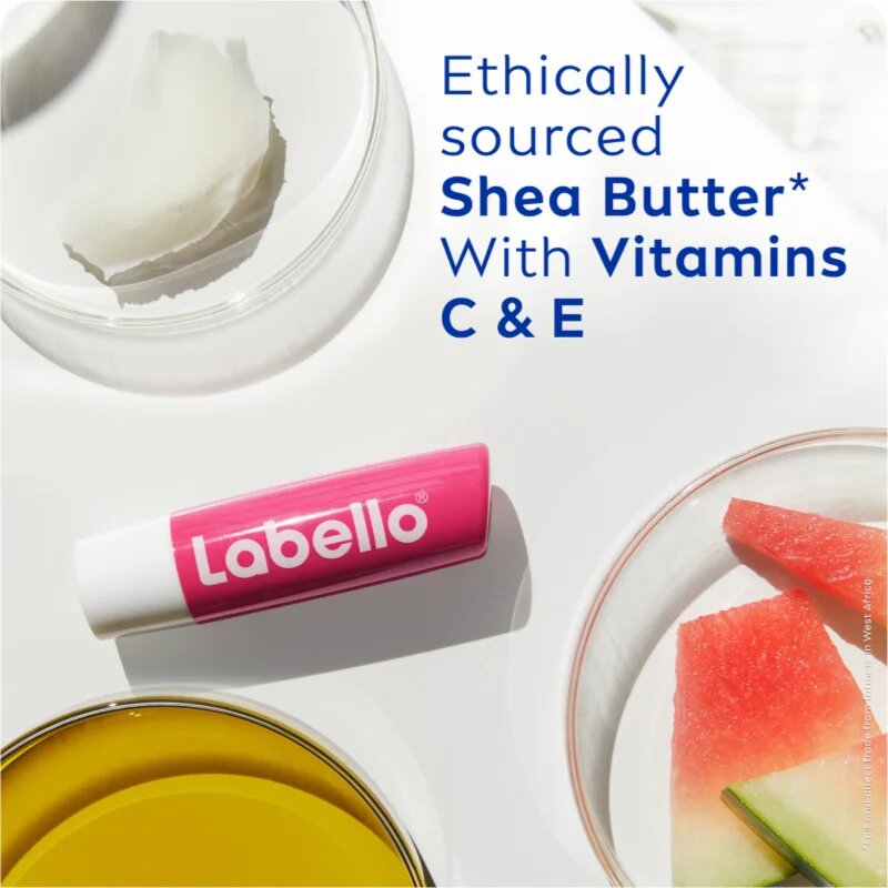 Labello Fruity Shine balzam za ustnice Watermelon 4.8 g