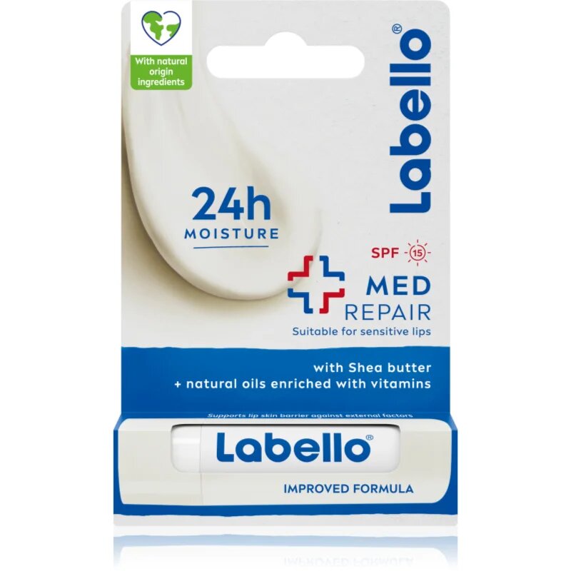 Labello Med Repair balzam za ustnice SPF 15 4.8 g