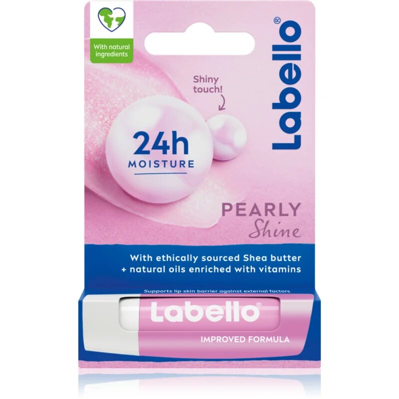 Labello Pearly Shine balzam za ustnice LSF 10 4.8 g