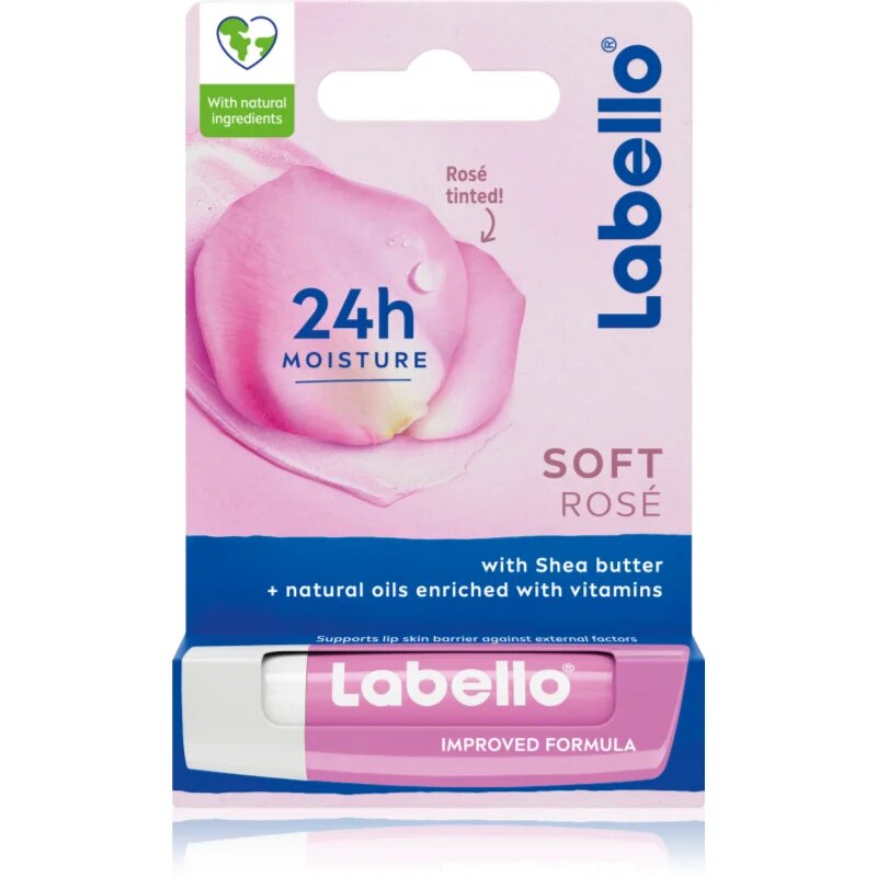 Labello Soft Rosé balzam za ustnice 4.8 g