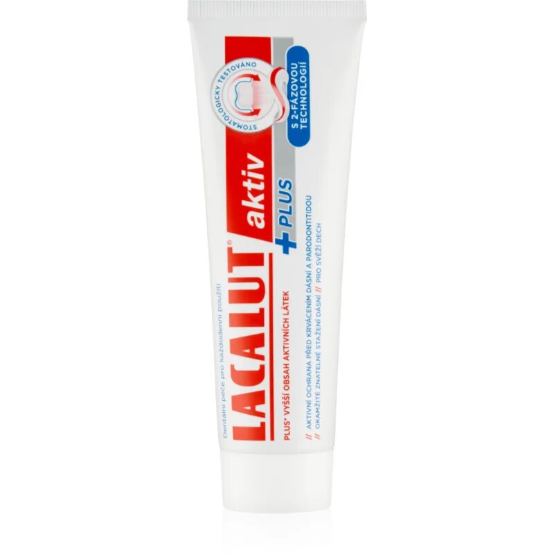 Lacalut Aktiv Plus zobna pasta proti paradontozi 75 ml
