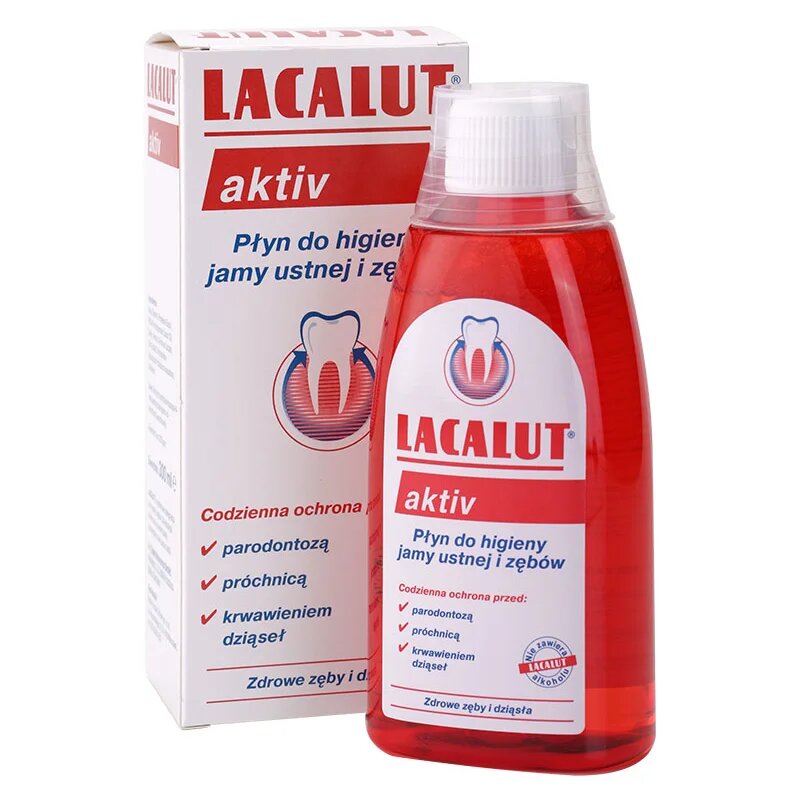 Lacalut Aktiv ustna voda 300 ml