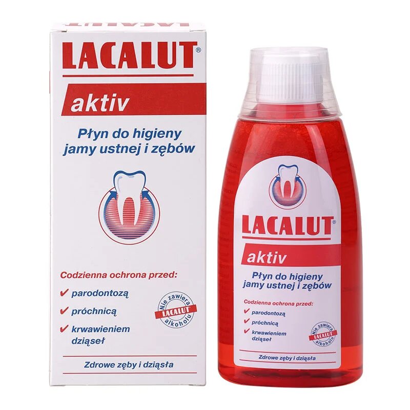Lacalut Aktiv ustna voda 300 ml