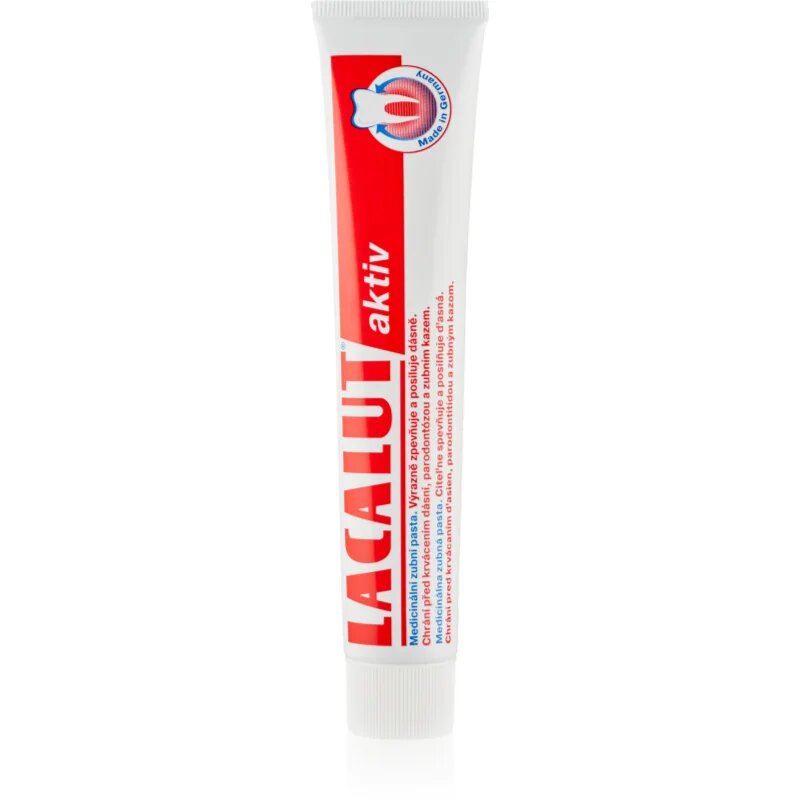 Lacalut Aktiv zobna pasta proti paradontozi 75 ml