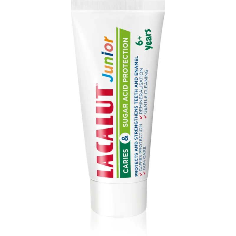 Lacalut Junior Sugar Acid Protection zobna pasta za otroke 6+ Years 55 ml